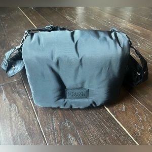 Dagne Dover Black puff cross body bag